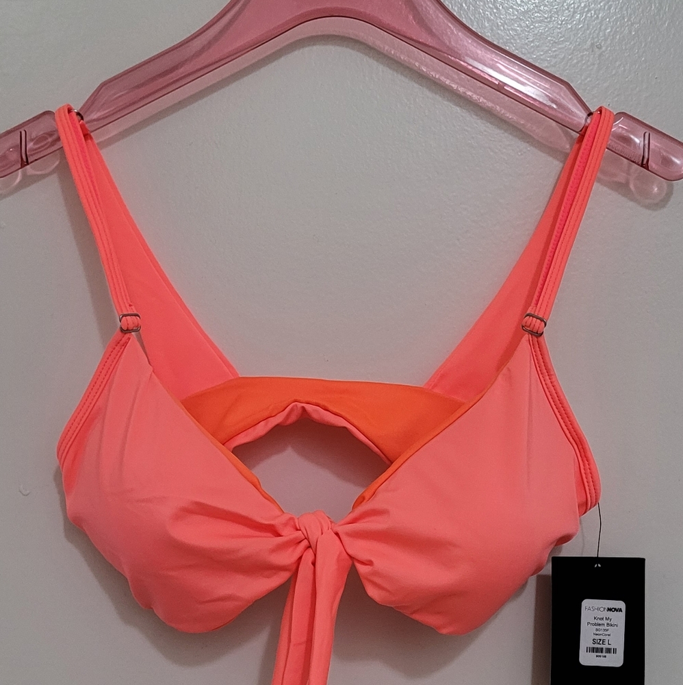 Fashion Nova Neon bikini set